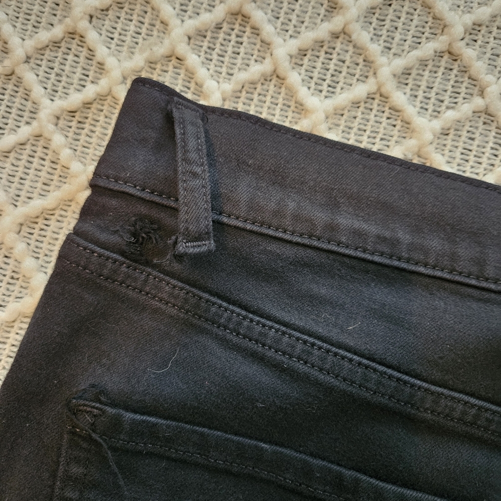 Express High Rise Skinny Black Jeans - Picture 3 of 5